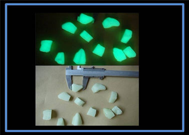 Yellow Green Color Luminescent Materials Glow In The Dark Garden Stones