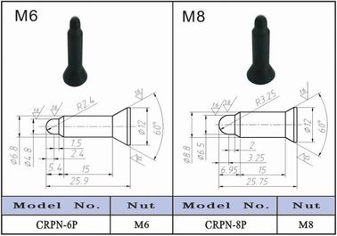 Spot Welding Machining KCF Guide Pin & Guide Bushing M4 / M6 / M8 / M10 / M12