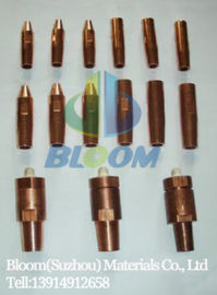 Electrode Head Straight Spot Welding Electrode Round Flat Pointed And Beveled