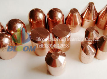 Electrode Head Straight Spot Welding Electrode Round Flat Pointed And Beveled