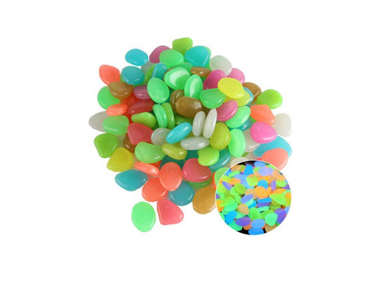 2cm Garden Walkways Decoration Resin Luminescent Stones