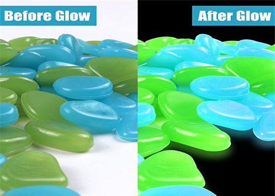 Wear Resistant Luminous Pebbles Glow Stones For Garden