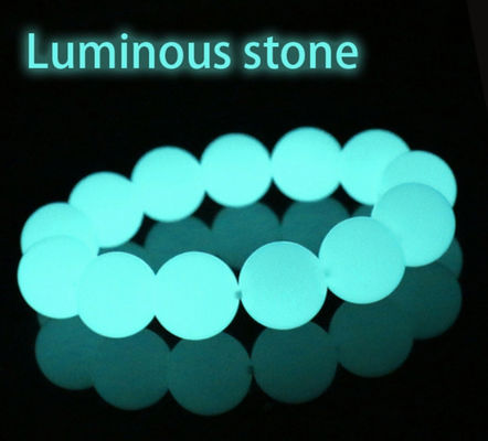 Ladies Luminescent Stone Bracelet With Natural Night Pearl Beads