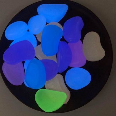 2mm 3mm Glow In The Dark Stone Garden Fish Tank Decoration