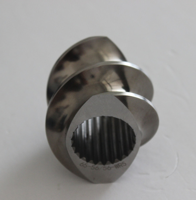 Abrasive Blasting Twin Segment Screw For Plastic Machine
