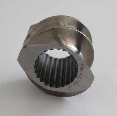Abrasive Blasting Twin Segment Screw For Plastic Machine