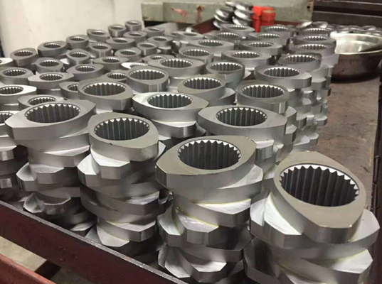 Barrel Twin Screw Extruder Parts W6Mo5Cr4V2 nickel base alloy
