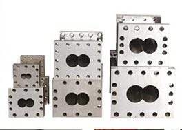 Twin Screw Barrel For Extruder Machine Spare Part High Temperature Resistance