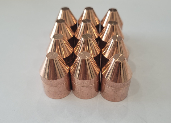 Welding Electrode Cap Tip Copper Alloy Flange Type