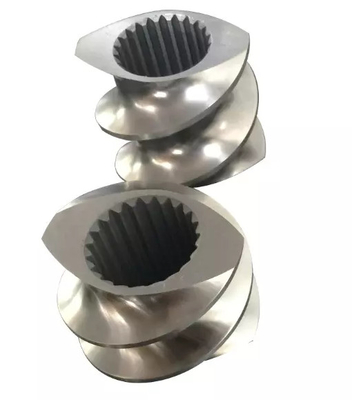 Kneading Block Twin Screw Extruder Parts For Co Rotating Extruder Screw