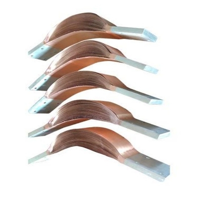 Copper Foil Laminated Soft Busbar Connection Custom