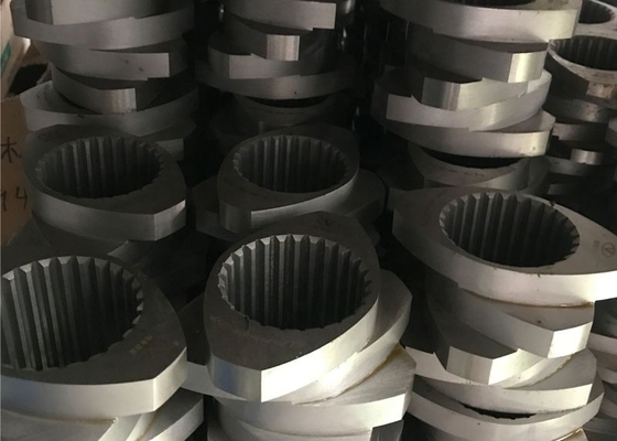 Complete 316L Twin Screw Element For Compounding Extruder