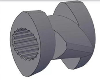 30mm Distance Screw Element Segment Screw Barrel