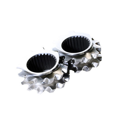 ZSK Series W6Mo5Cr4V2 Twin Screw Elements for Co-rotating Twin Screw Extruders with Diameter Range 20 mm to 200 mm