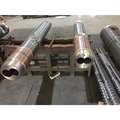 Counter Rotating Parallel Twin Screw Barrel Customized