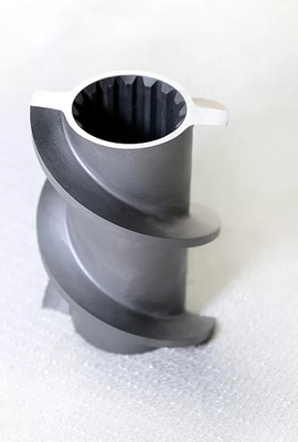 Twin Screw Extruder Flight Shovel Elements Used In Feeding Section
