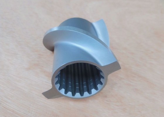 CNC Machined Screw Element For Twin Screw Extruder Leistritz Zse Series