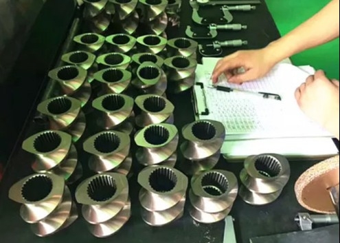 Type 75 Twin Screw Extruder Elements For Engineering Plastic Extruder Spare Parts