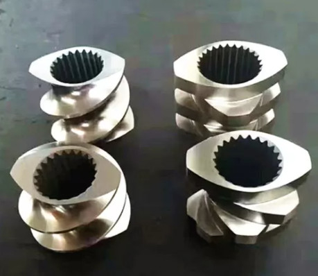 Type 75 Twin Screw Extruder Elements For Engineering Plastic Extruder Spare Parts
