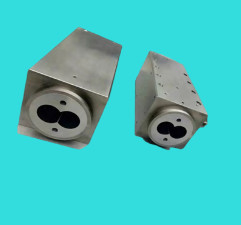 Berstoff Parallel Twin Screw Barrel Elements Bimetallic Pip Sheet Extruder