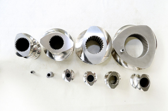 Coperion ZSK58 Double Screw Extruder Spare Parts For Polyamide 6 With Glass Fiber composition (PA6-GF30) Application