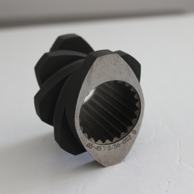 Bimetallic Extrusion Machine Screw Element And Barrel Spare Parts