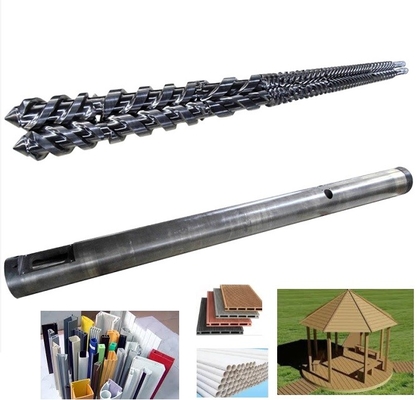 Theysohn Extruder Screw And Barrel For Pvc Pipe / Wpc / Profile