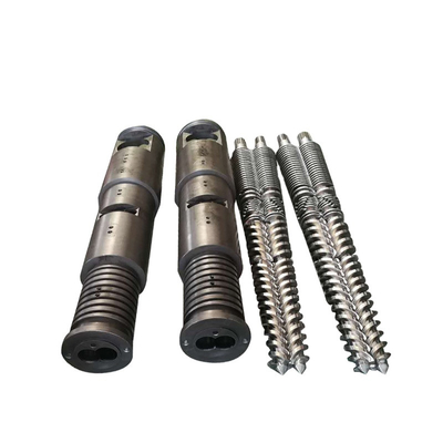 Conical Twin Screw Barrel For UPVC Plastic Pipe Machine